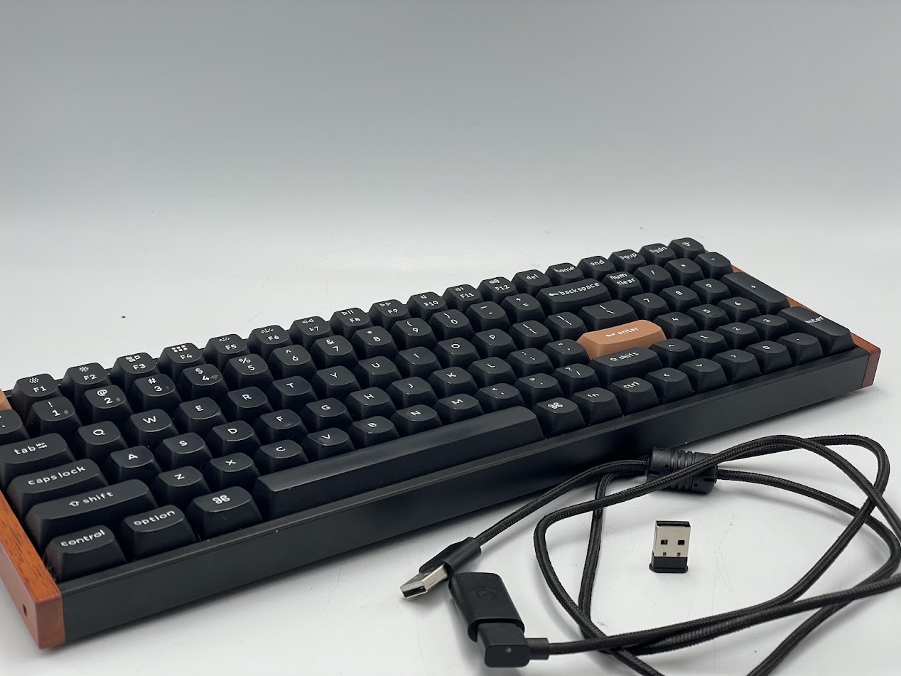 Keychron K4 HE Keyboard Swappable RGB Aluminum Nebula Switch - Black - READ