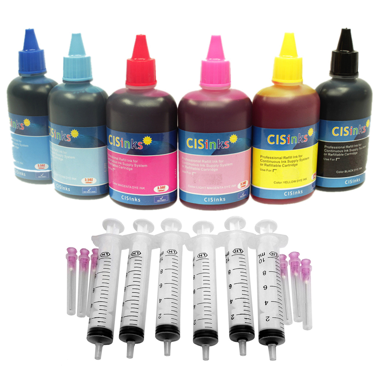 600ml Universal Refill Ink Bottle Syringe alternative for Artisan Printers