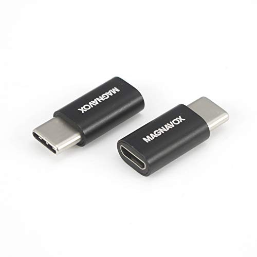 Magnavox MC4010 USB-C to Micro USB 2.0 Adapter - 2 Pack