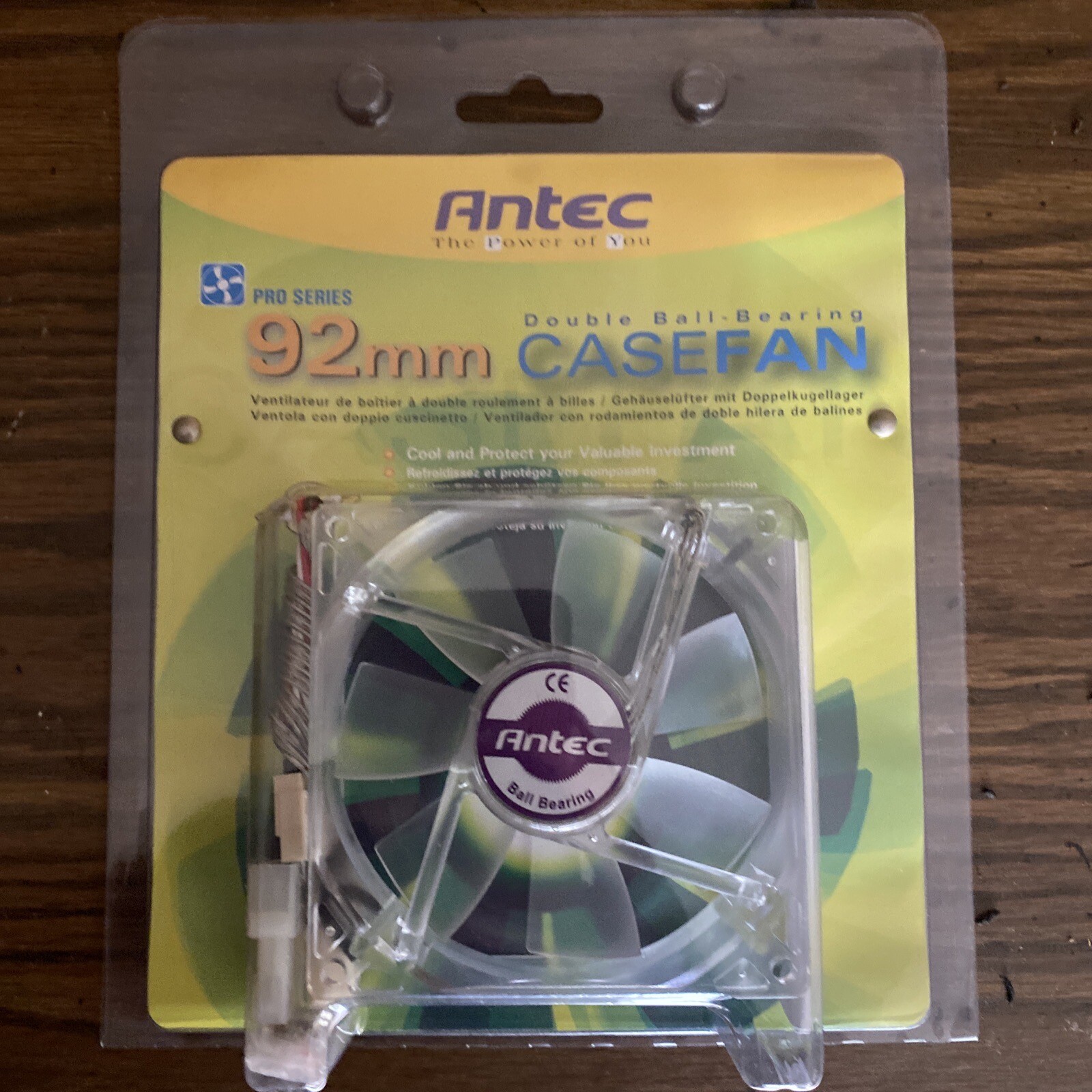 Antec Pro Series Ball Bearing 92mm PC Case Fan CaseFan NEW 