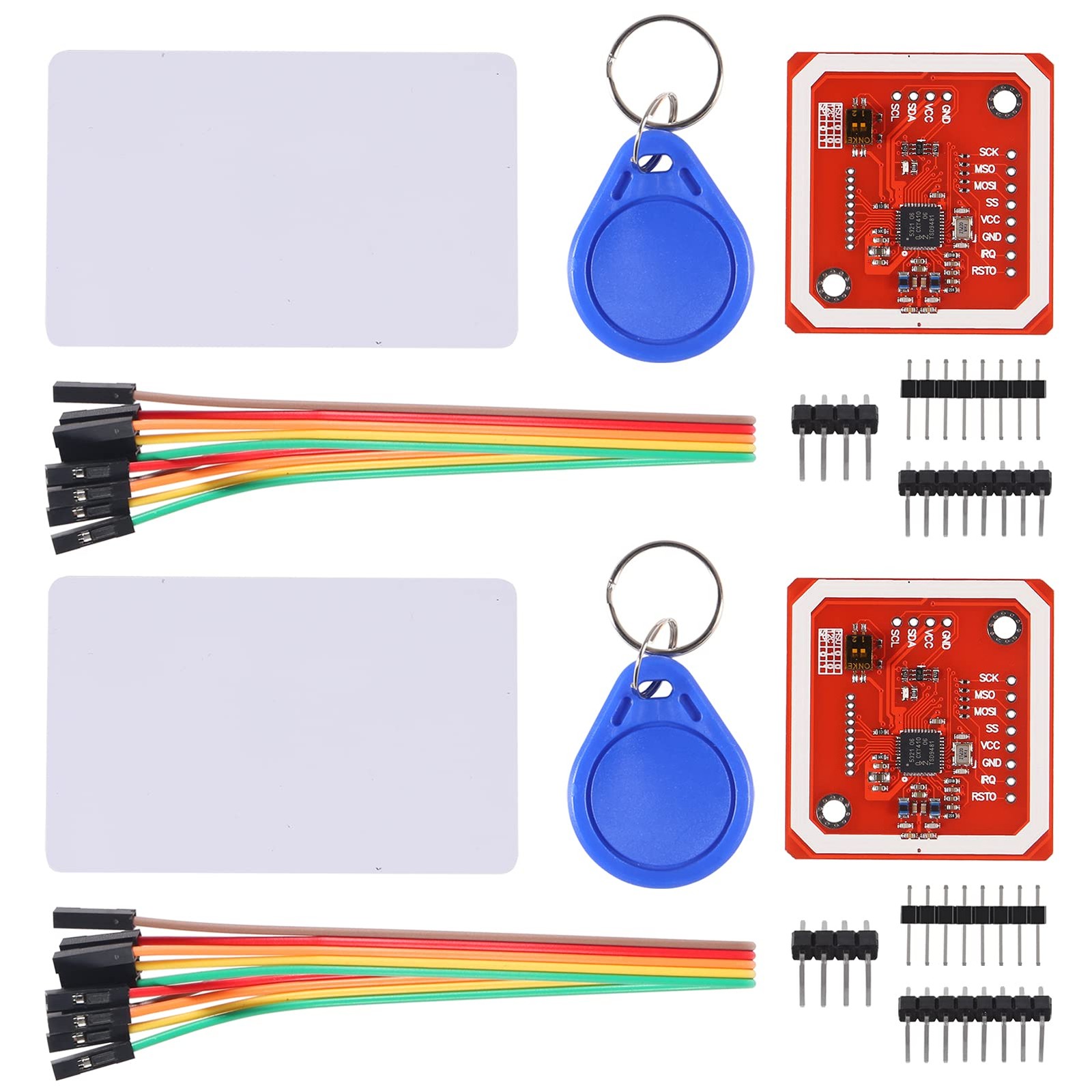 2 PCS PN532 NFC NXP RFID Module V3 Kit with S50 Card for Arduino Raspberry Pi