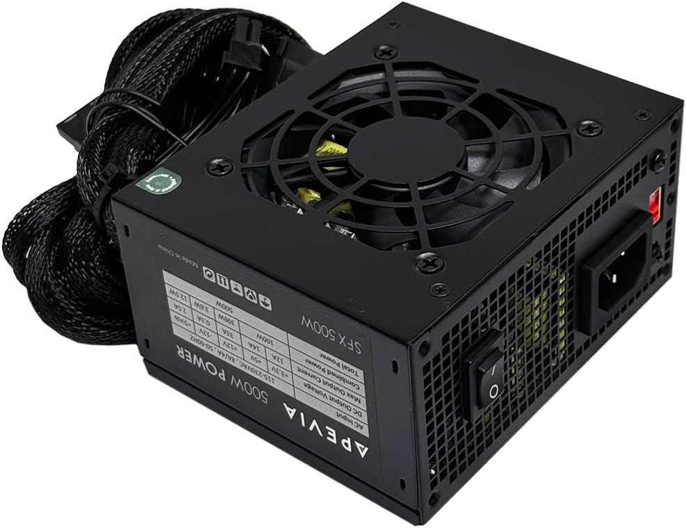 SFX-AP500W Mini ITX Solution/Micro ATX/SFX 500W Power Supply
