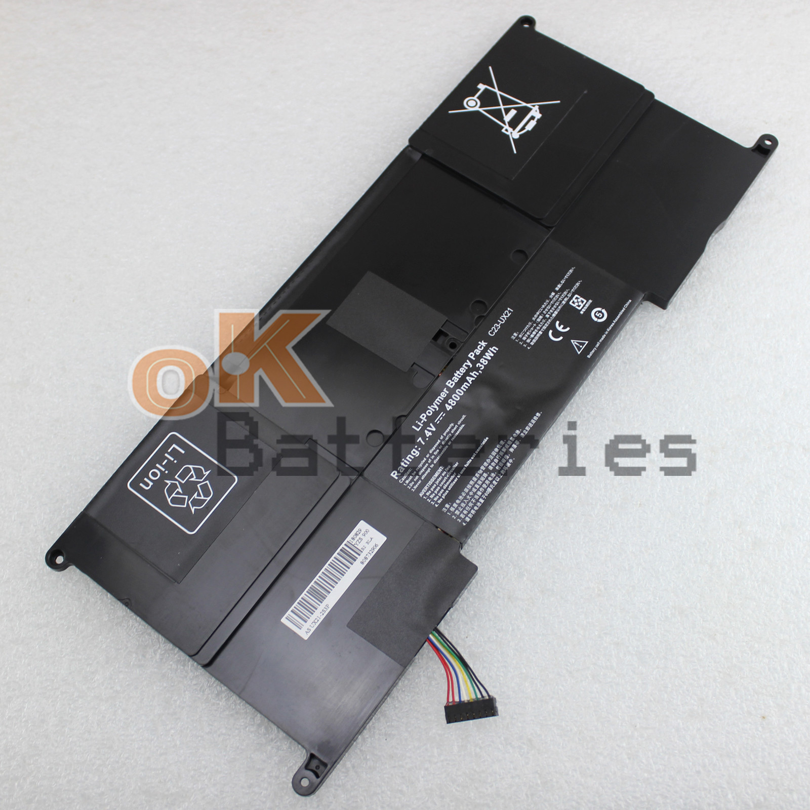 C23-UX21 Battery for Asus ZenBook UX21 UX21A UX21E Ultrabook NEW 35Wh