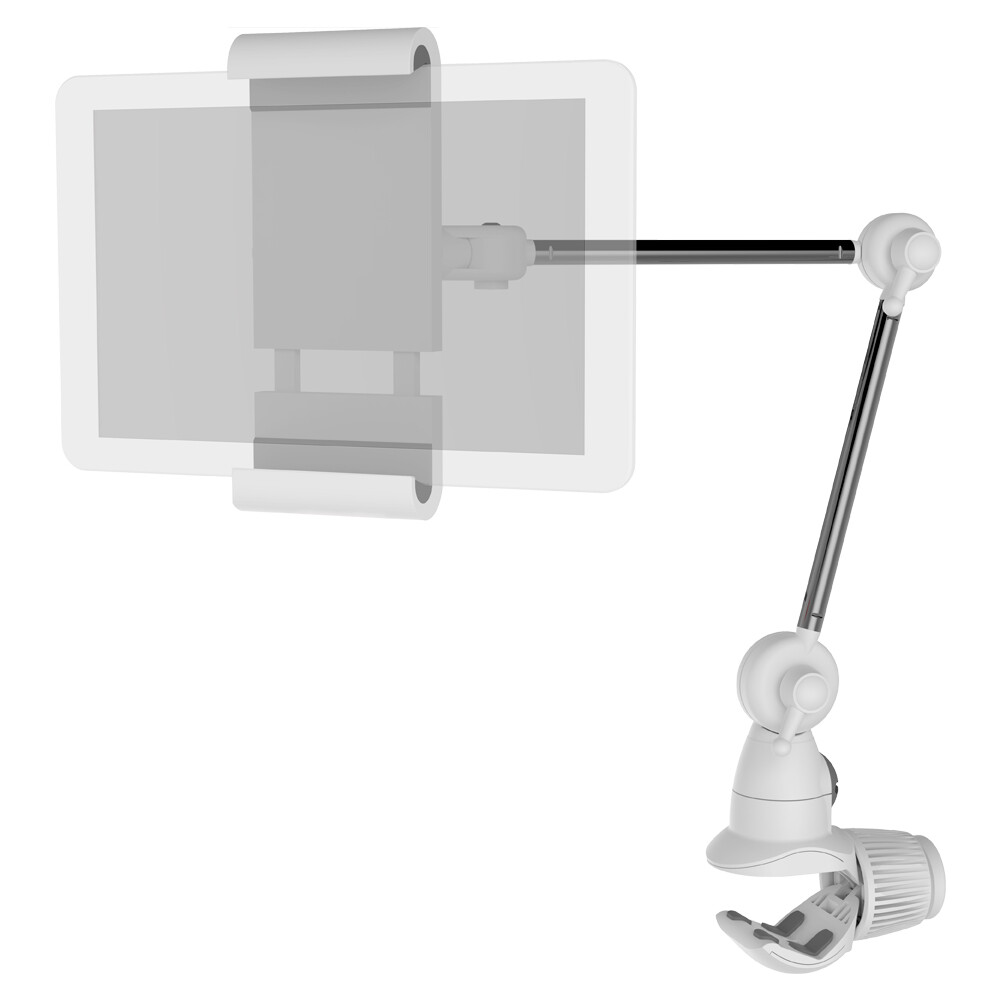 Barkan 7-12 inch Portable Multi-Position Tablet Mount, 5 Year Warranty
