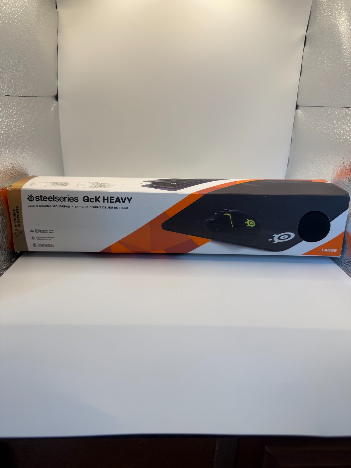 SteelSeries QcK Heavy Large Gaming Mouse Pad – 450x400x6mm