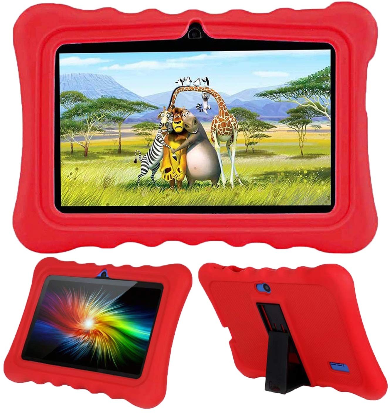 7 Inch Silicone Case for Kids Tablet Haehne 7/Dragon Touch Y88X Plus Y88X Pro...