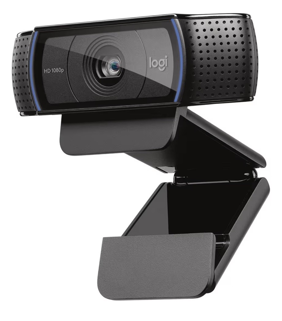 Very Good Condition Logitech C920x HD Pro Webcam, Full HD 1080p/30fps Video