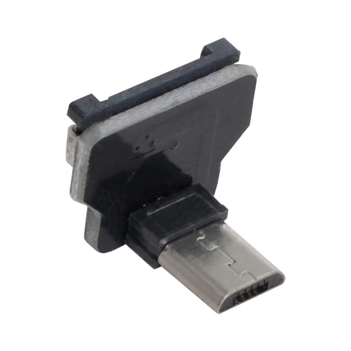 xiwai CYFPV Micro-USB Male Micro USB- Down Angle, Black USB-Micro Angled