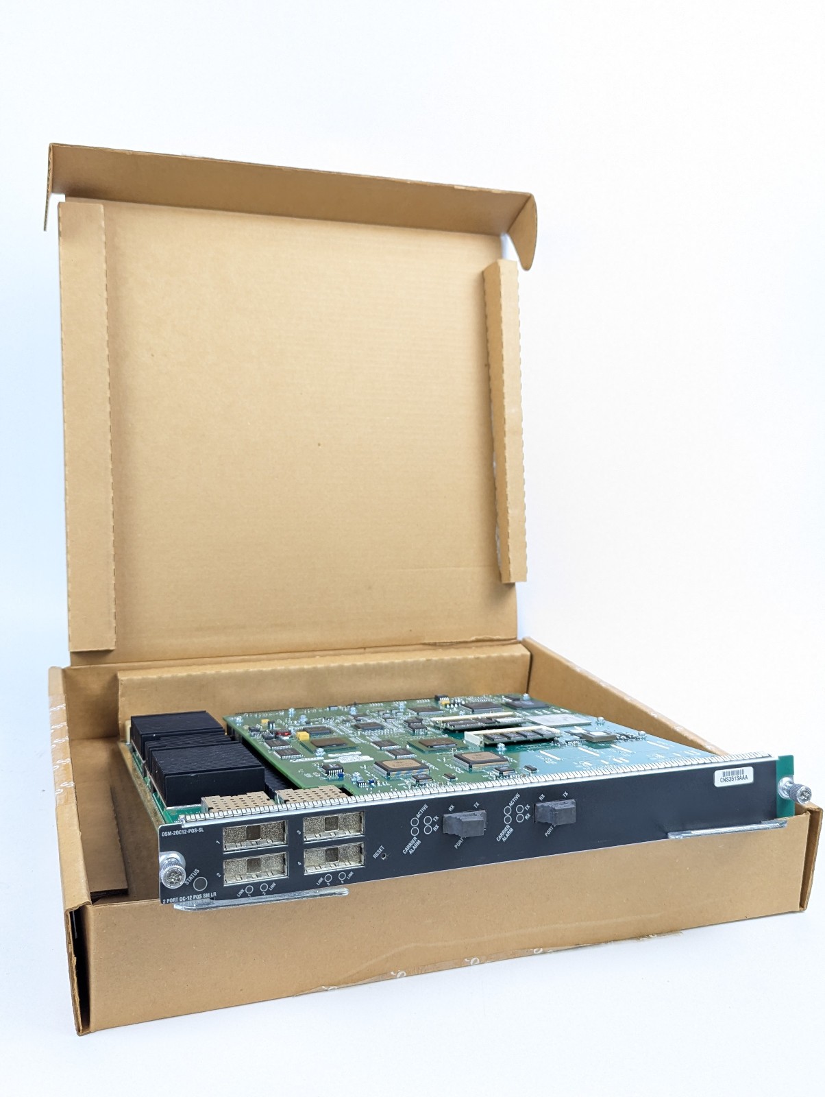 Cisco OSM-2OC12-POS-SL 2-Port OC-12 POS Single-Mode Long Reach 7600 Module
