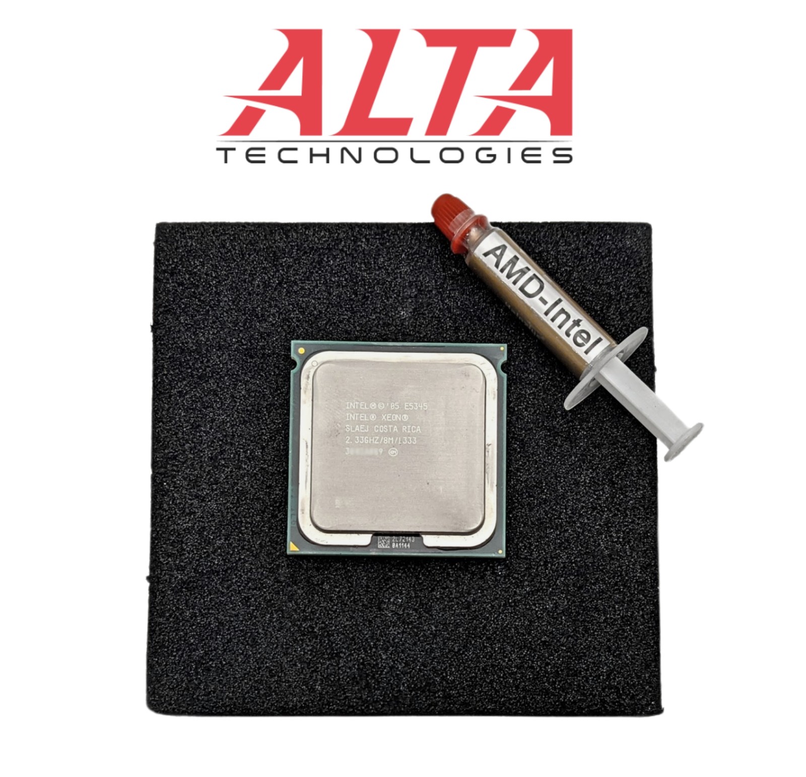 Intel SLAC5 Xeon E5345 2.33GHz Quad-Core 8MB 4C Processor SLAEJ w Thermal Grease