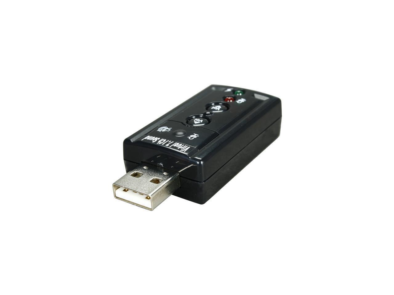 StarTech.com ICUSBAUDIO7 7.1 Channels USB Interface Stereo Audio Adapter Externa