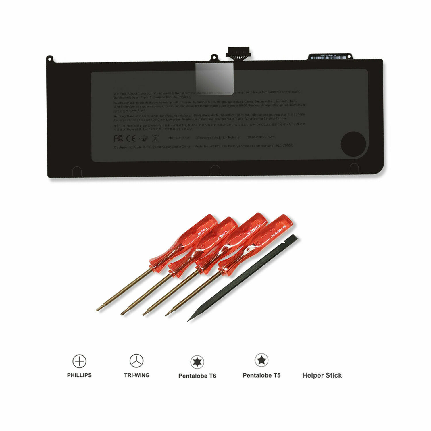 NEW A1321 Battery for 2010 MacBook Pro 15" A1286 MC371 MC372 MC373 US
