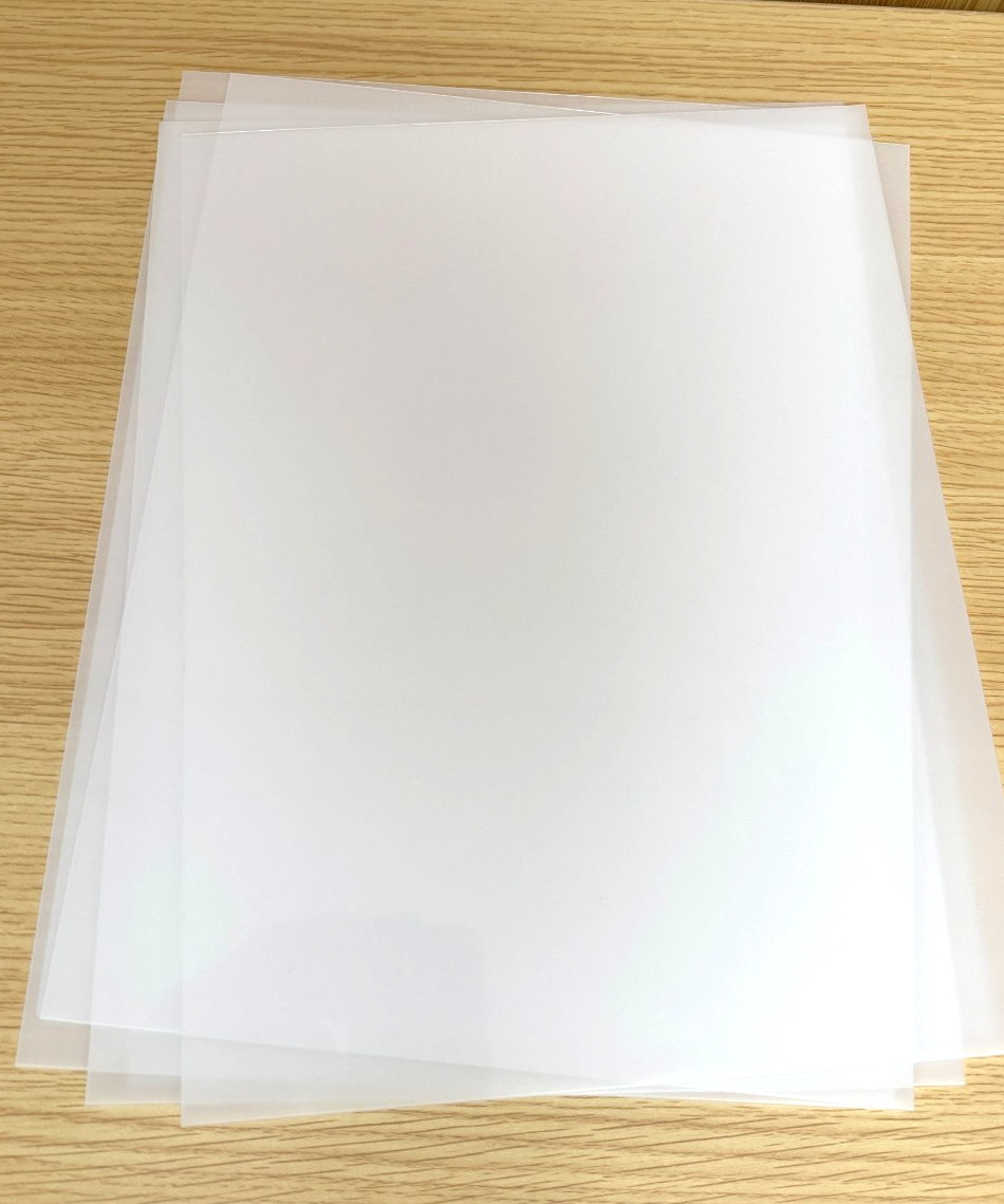 Vaquform Clear 0.5 mm PETG Sheets for DT2 Vacuum Forming Machine | Pack of 5