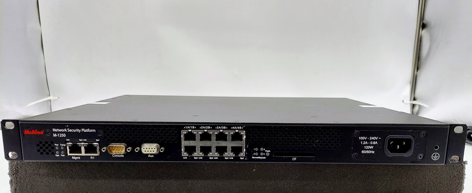 McAfee Network Security Platform M-1450/M-1250