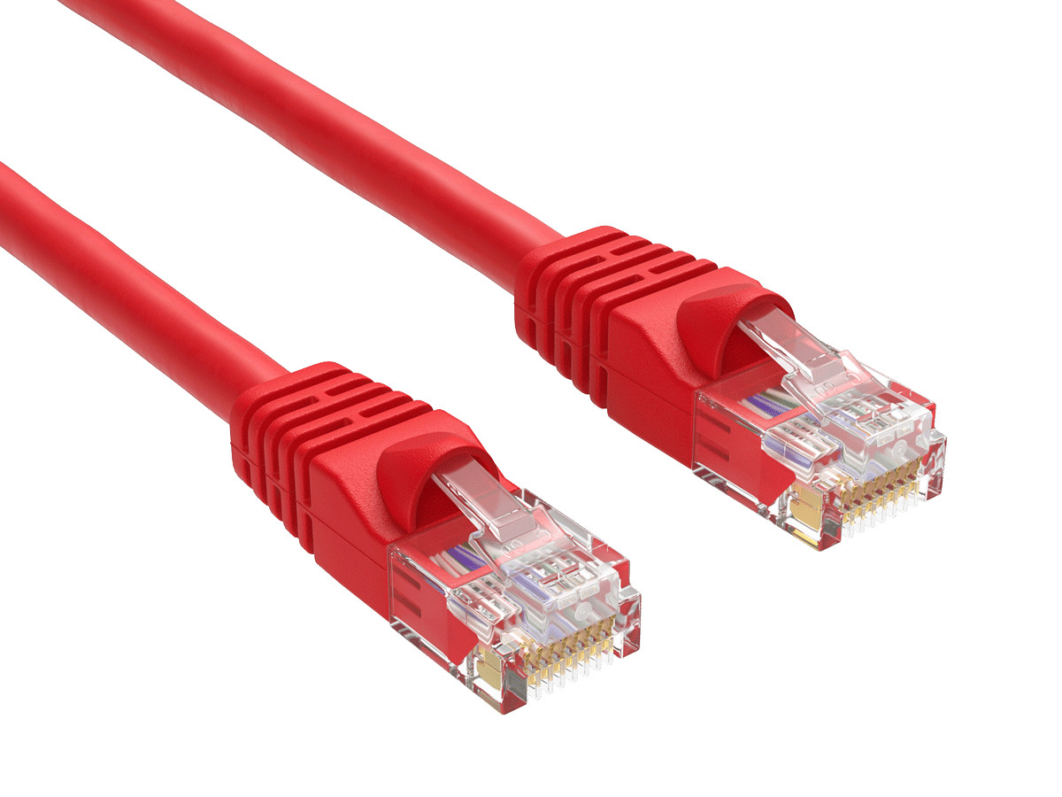 10ft Cat6 Crossover UTP Ethernet Network Patch Cable Snagless 24AWG Bare Copp...