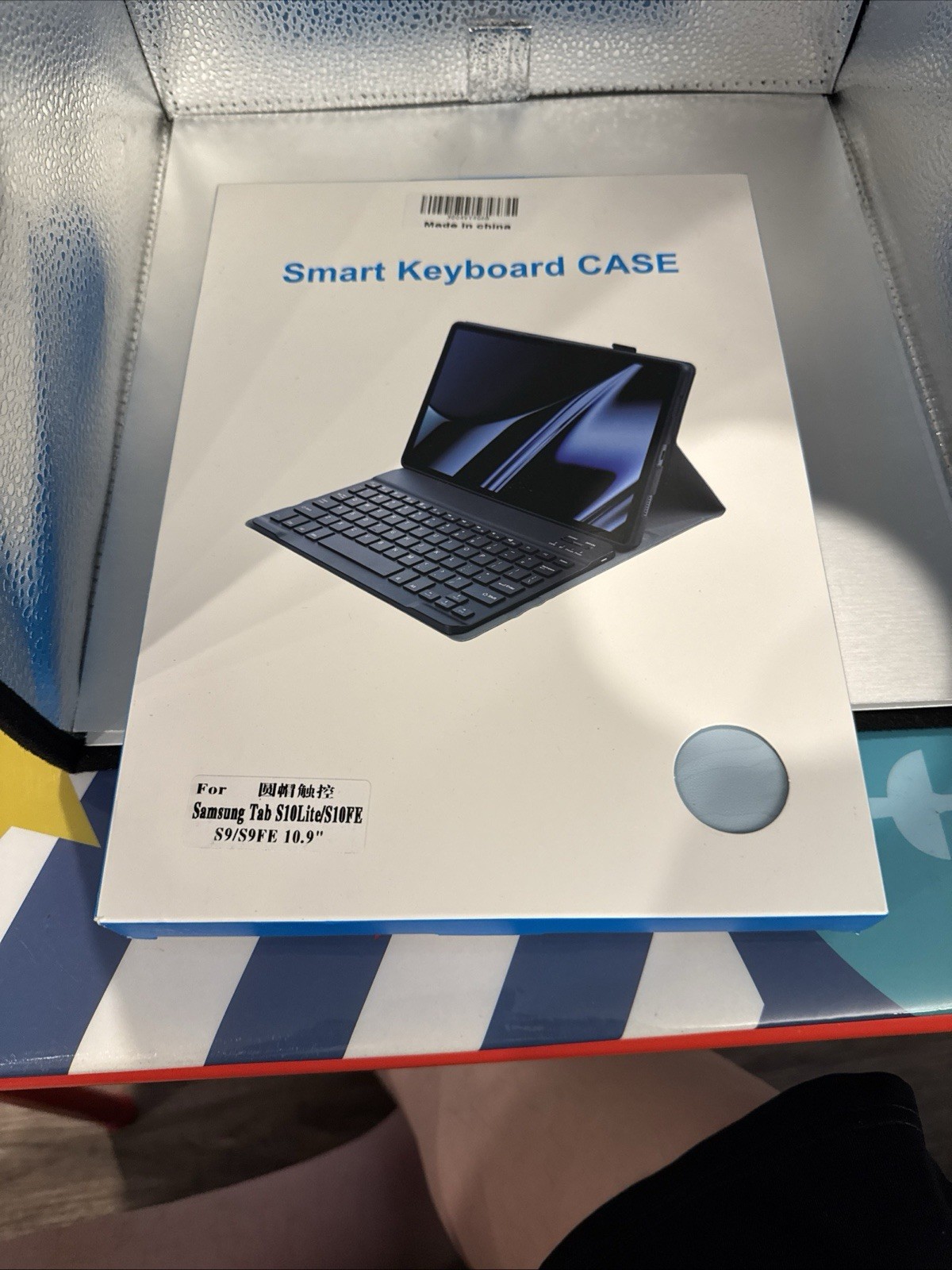 Smart 3.7V Bluetooth Keyboard Case For Galaxy Tab S6 10.5" Tablet T860 T865 NEW 