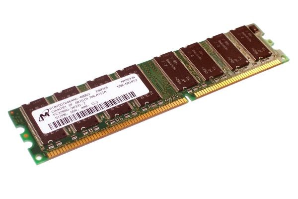 Memory mt16vddt6464ag-40bgb 512mb, ddr, 400, cl3