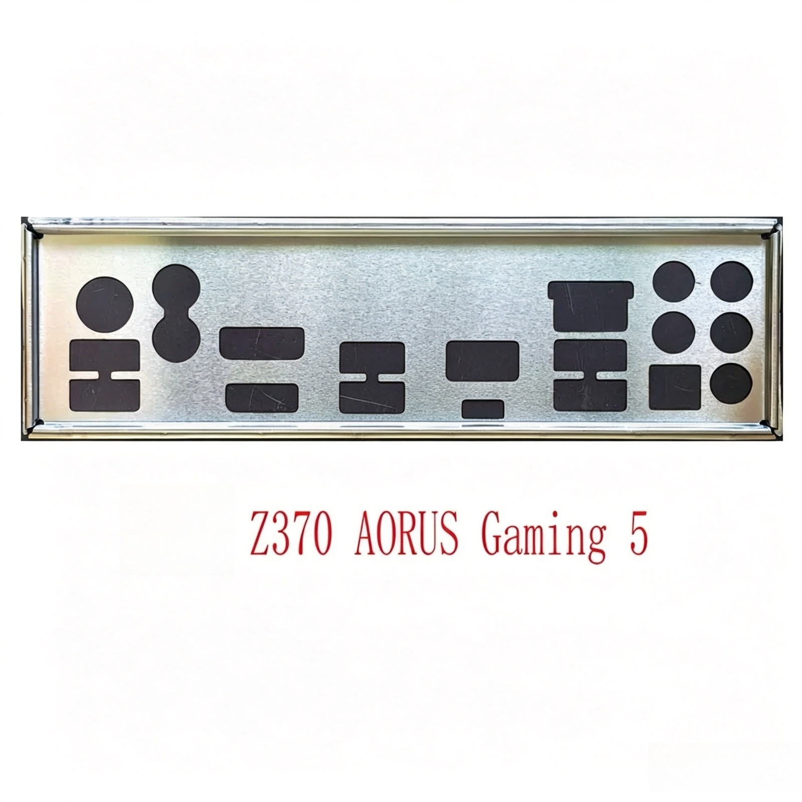 I/O IO shield Backplate For Gigabyte Z370 AORUS Gaming 5 Motherboard Rear Baffle