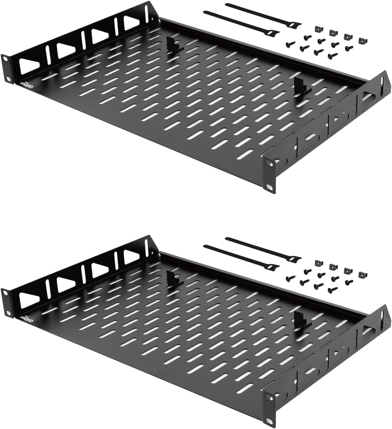 1U Rack Shelf,19 Inch Rack Shelf 12 Inch Depth,Rack Mount Shelf