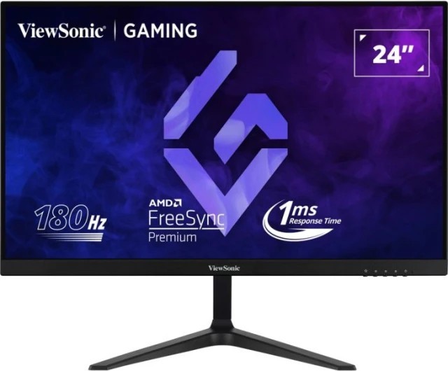ViewSonic VX2418-P-MHD 24" Widescreen Full HD LED Monitor with built-in Speakers