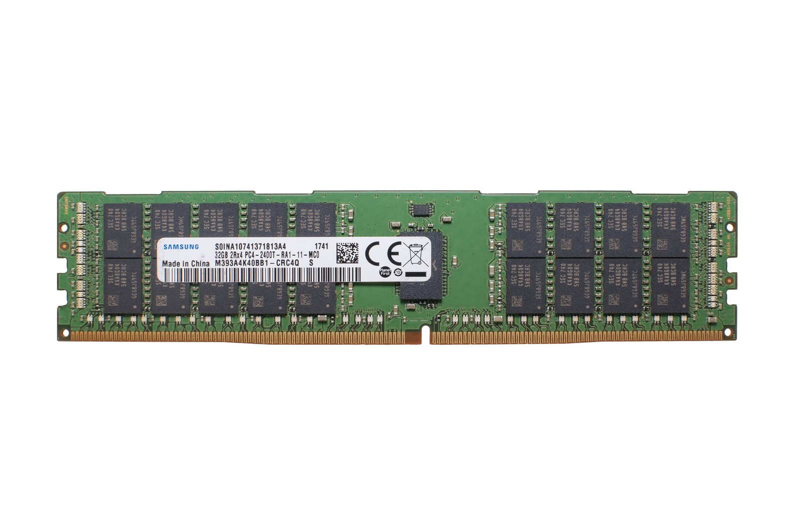 RAM HPE 32GB 2Rx4 PC4-19200T-R DDR4 RDIMM 2400MHz 809083-EF1
