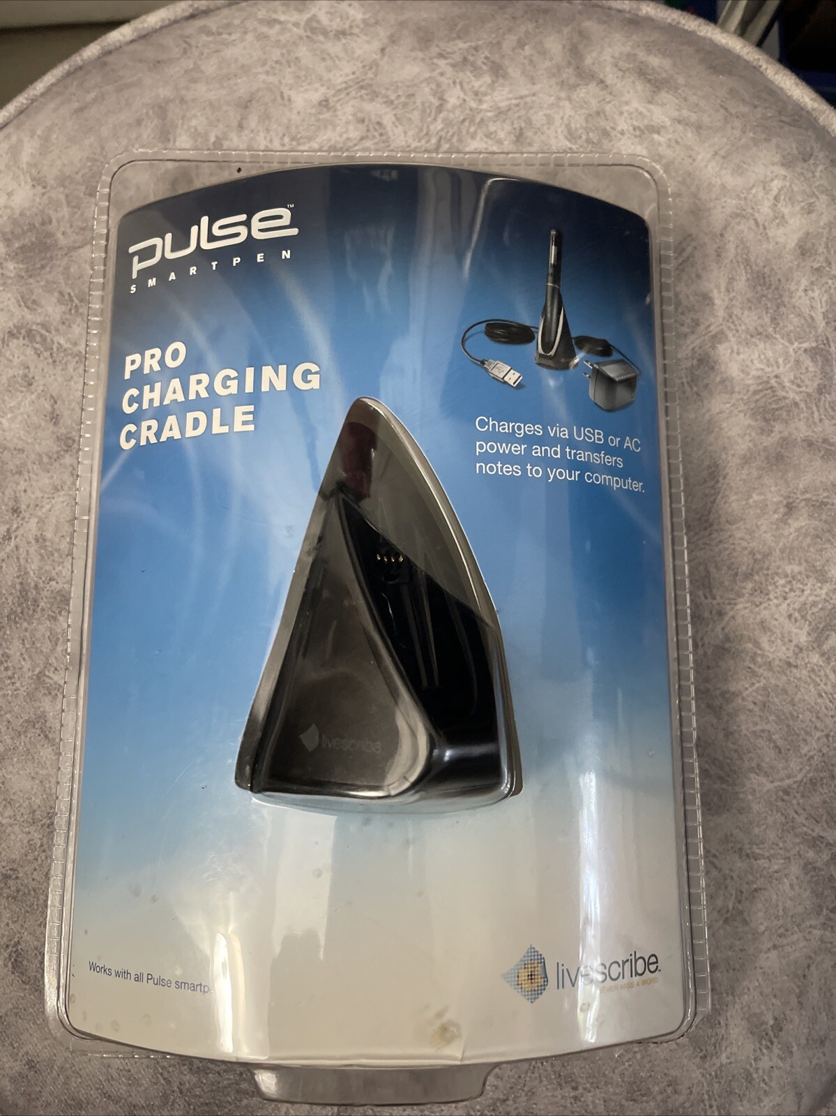 New Sealed Pulse Smartpen Pro Charging Cradle Livescribe