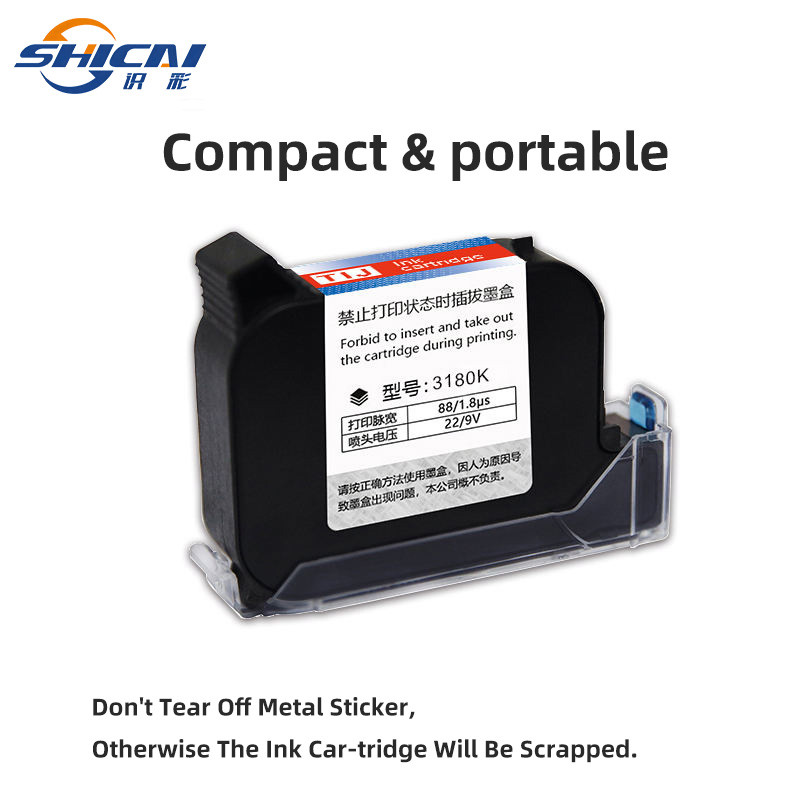 3X 42ML Ink Cartridge Handheld Inkjet Printer Spare Part