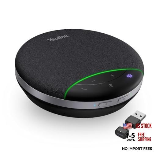 SP92 Bluetooth Speakerphone USB Conference Speaker and SP92 with Dongle Black