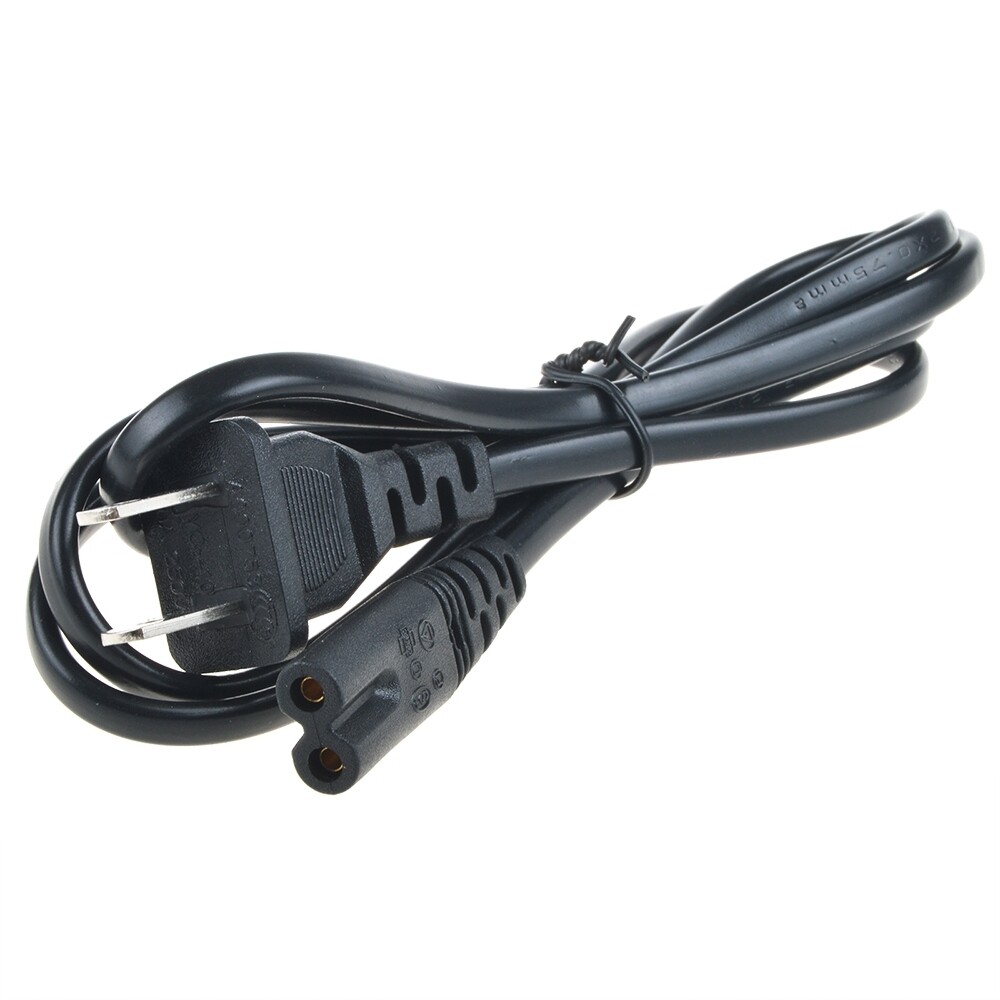 Fite ON 2-Pin AC Power Cord for HP Officejet Pro Plus J4540 J4550 J5480 J5725