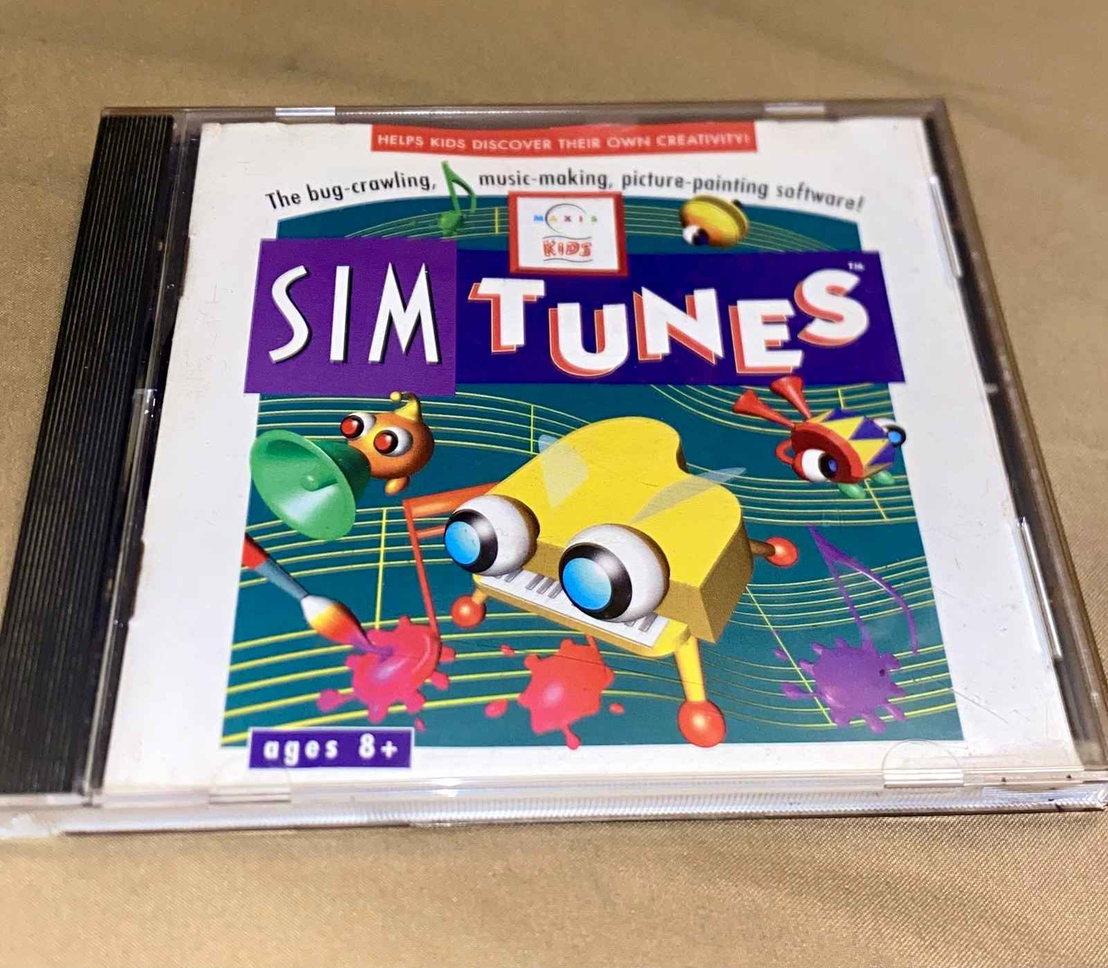 Maxis SimTunes CD-ROM Children’s Early Learning Music Software Ages 6+