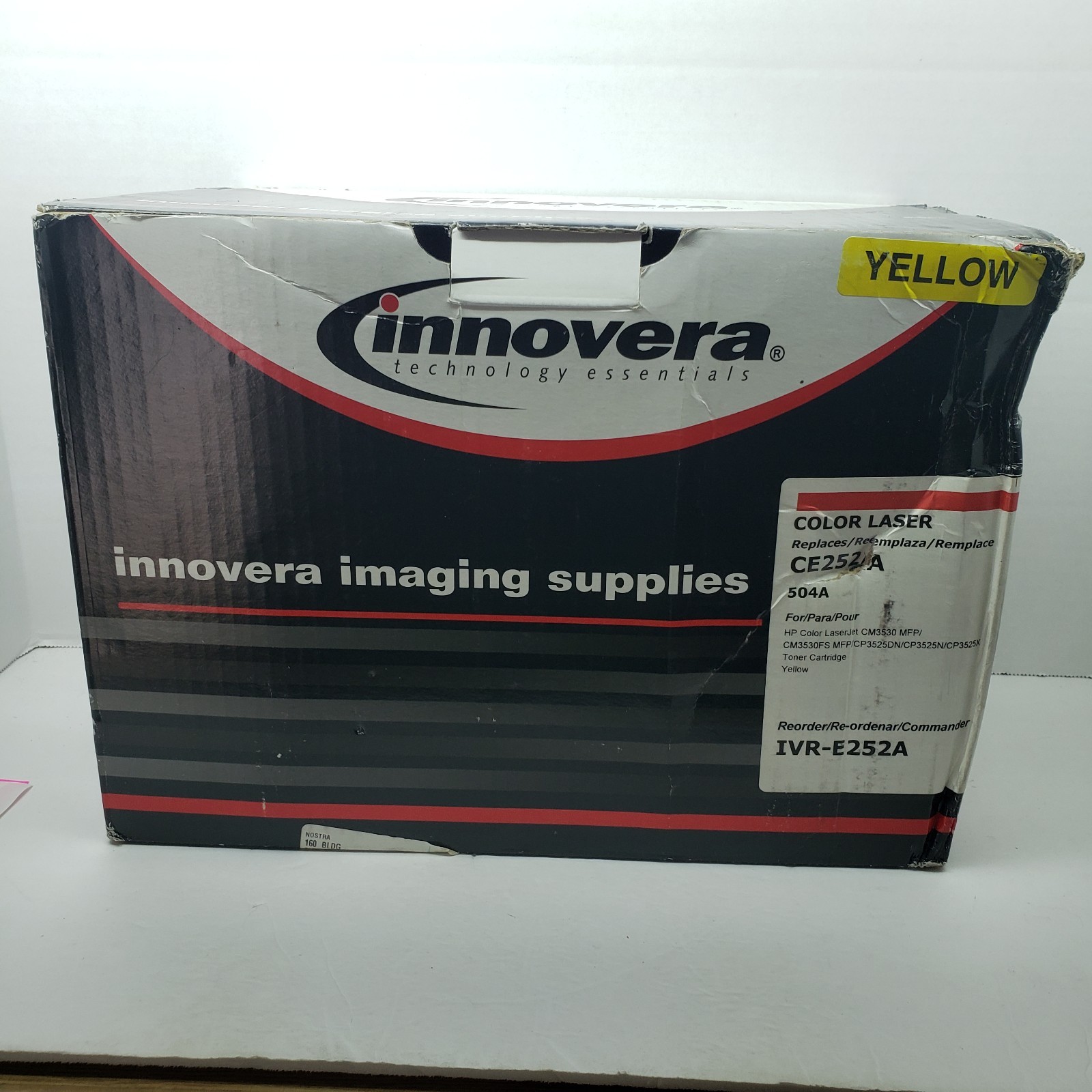 Innovera  Toner Cartridge Fits HP Color Laser Jet Reman. CE252A 504A YELLOW