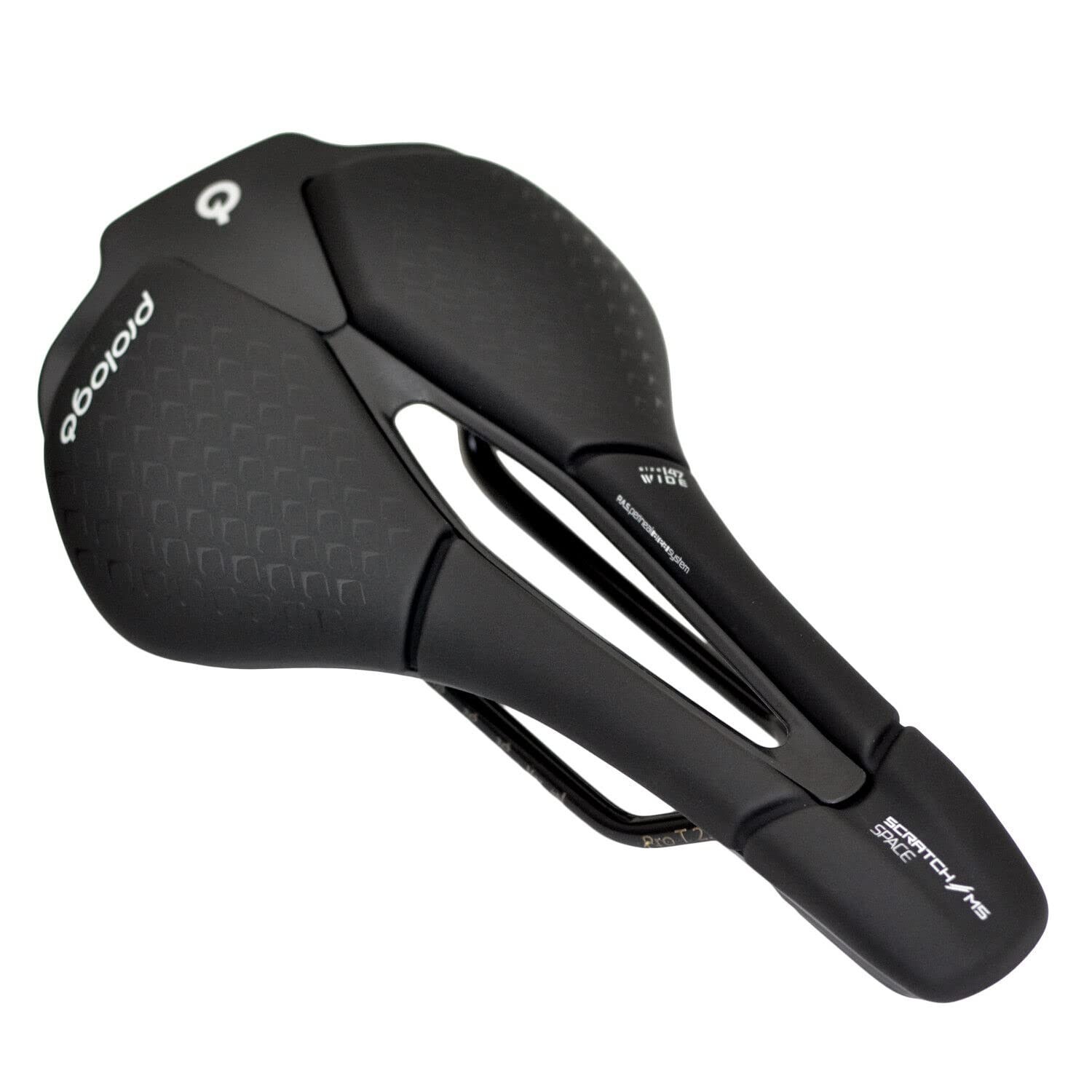 Prologo Scratch M5 Space T2.0 Rail Road MTB Triathlon VL-1B32B Saddle, PR2666-H