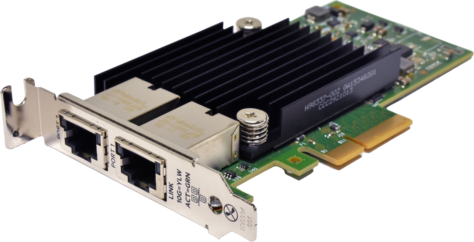 HP 562T HSTNS-B090 Ethernet Dual Port 10GbE SFP+ PCI Express Adapter 840137-001