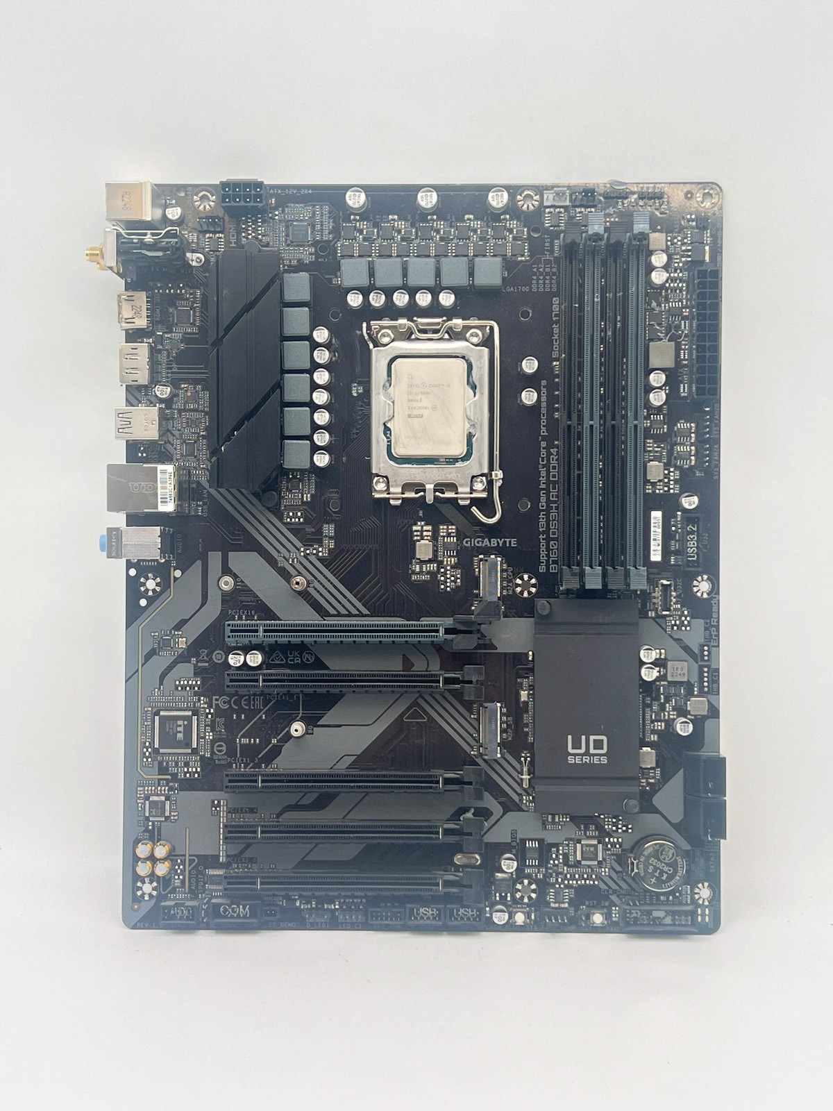 Intel Core i5-14600K 14-Core 20-Thread CPU w/ Gigabyte B760 DS3H AC DDR4 Motherb