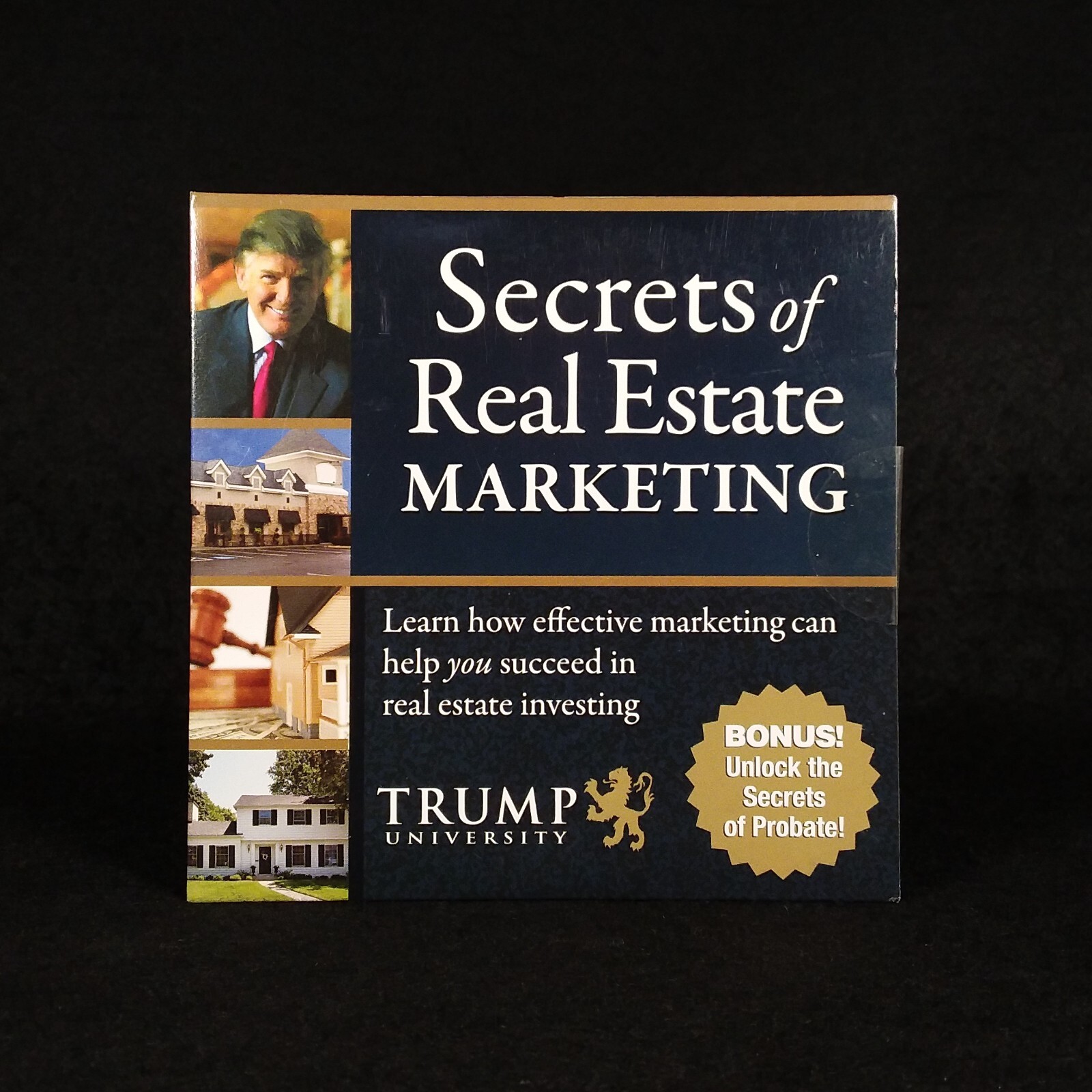 Secrets Of Real Estate Marketing - Trump University - 2009 - SEALED CD-ROM