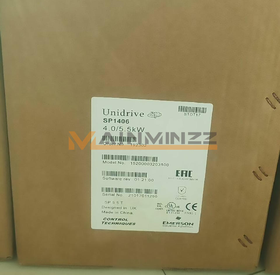 1PCS EMERSON CONTROL TECHNIQUES SP1406  new via FedEx or DHL