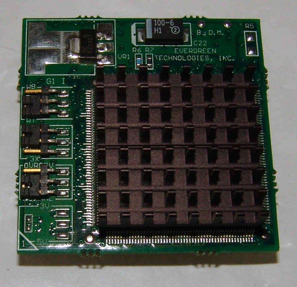 Evergreen Technologies 586 133Mhz Socket 3 Overdrive CPU for 486 Motherboards