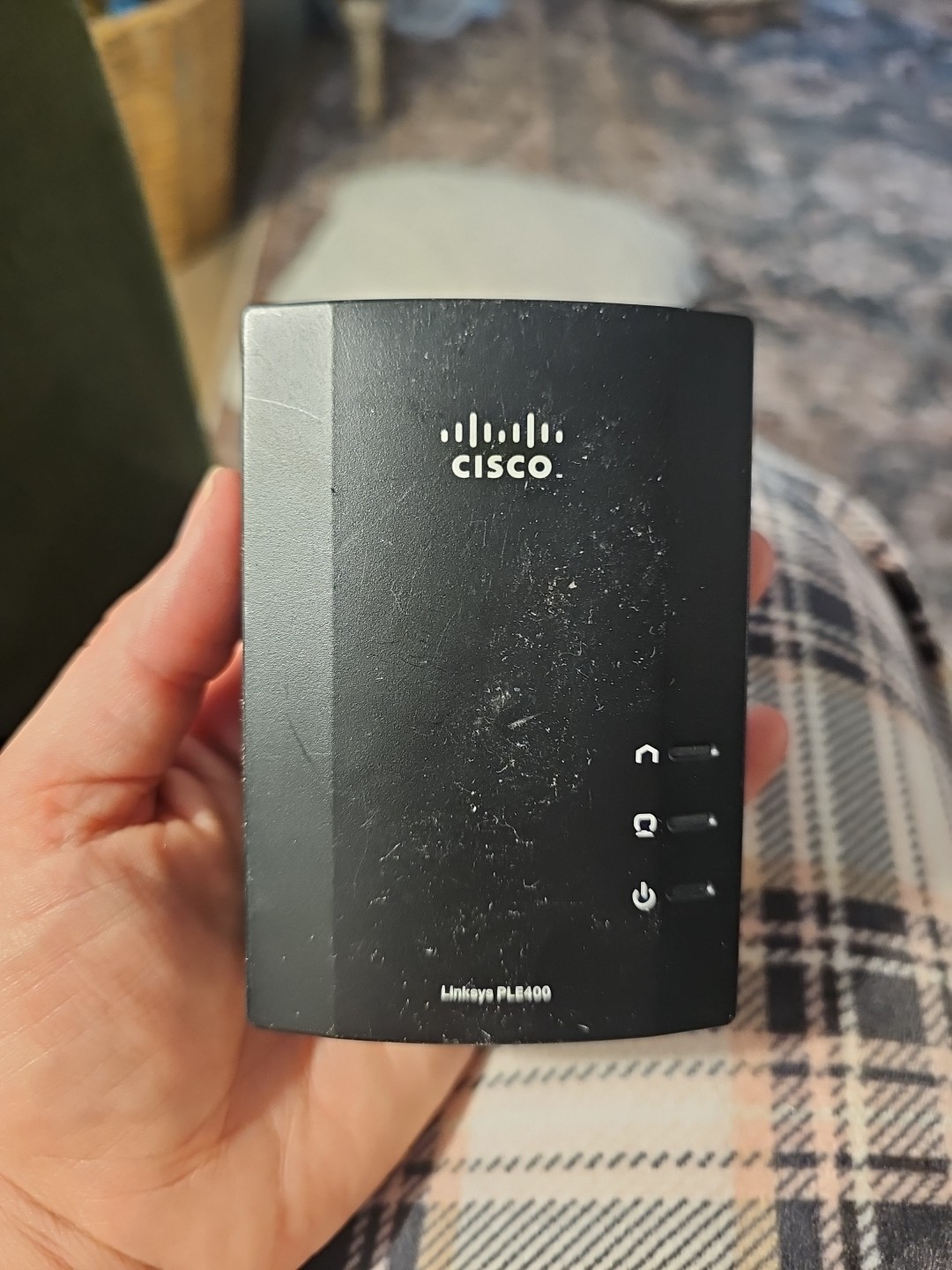 CISCO Linksys Powerline Ethernet Cable Extender PLS400