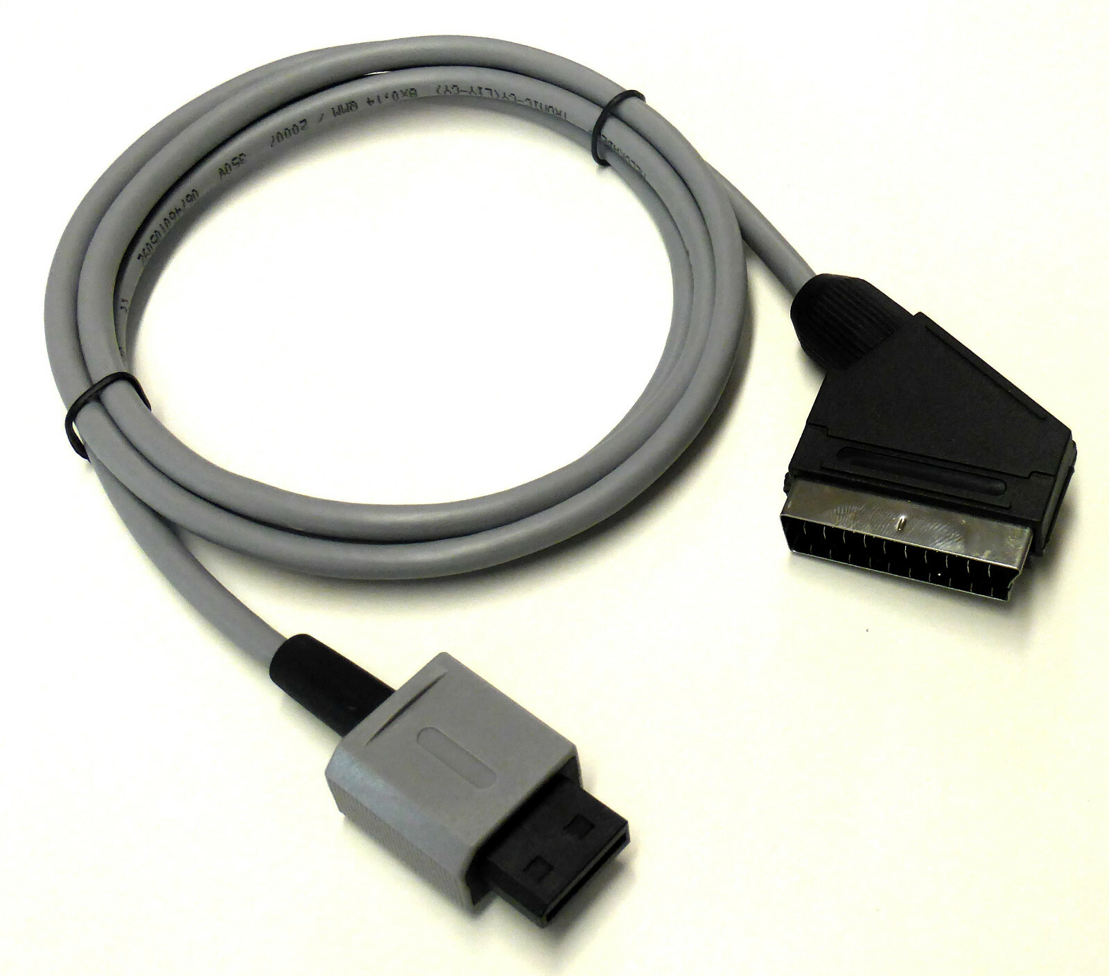 Nintendo Wii RGB Cable Scart PAL 1.5M.   Handmade.    High Quality