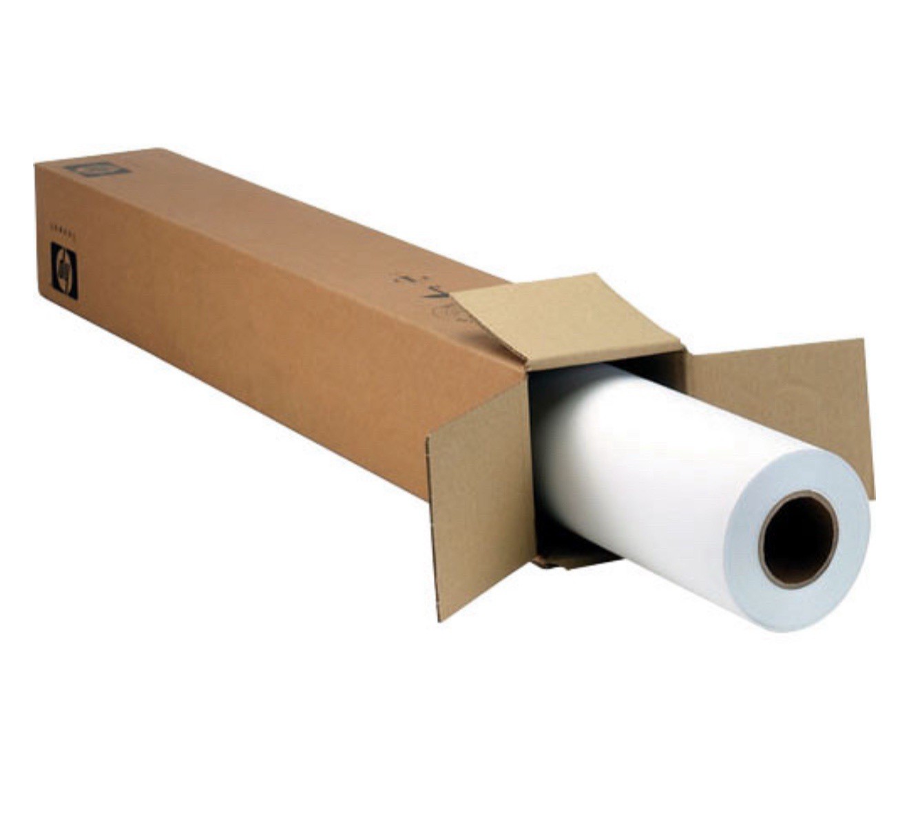 HP CH025A Everyday 42" x 100' Matte Polypropylene Roll Film - White (2/CT) New