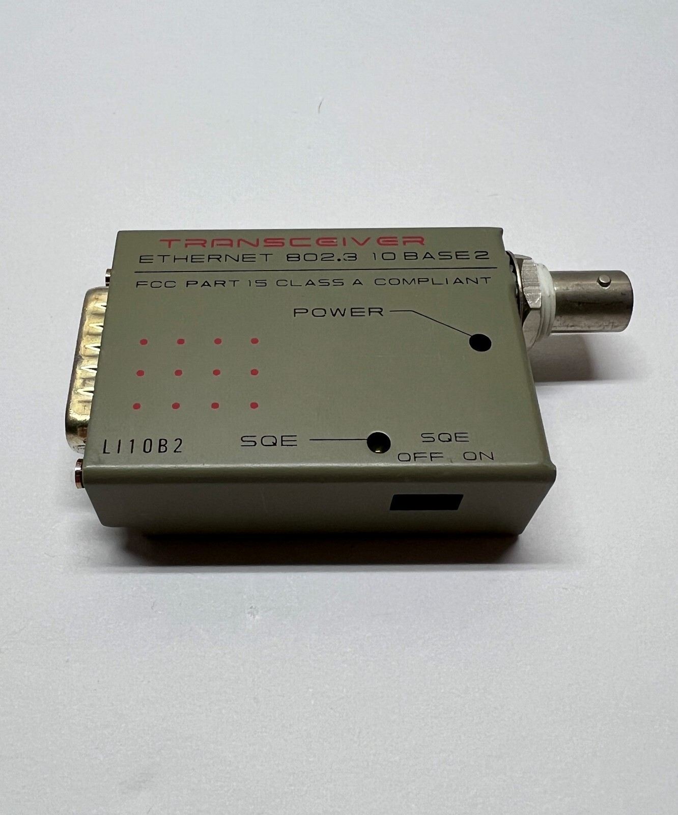Vintage Milan Micro Mau Ethernet Transceiver MIL-05T