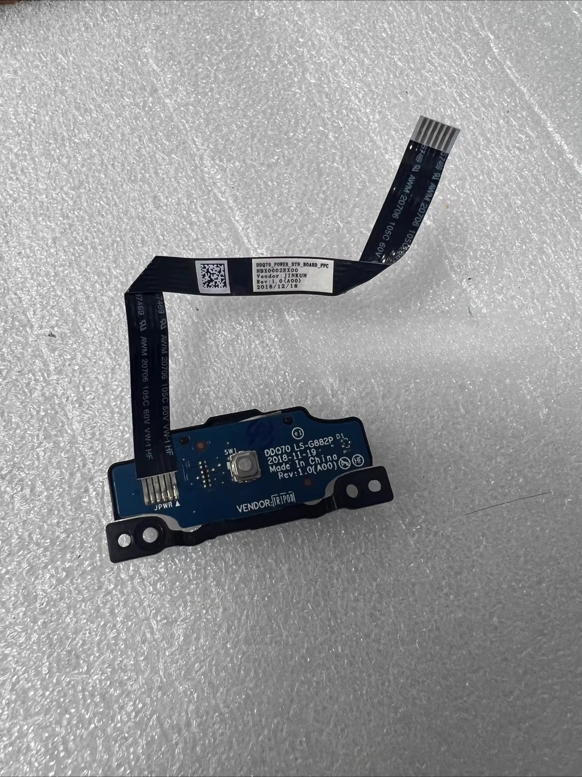 For Dell Alien 51M boot board,switch small board,with cable NBX0002EX00 LS-G882P