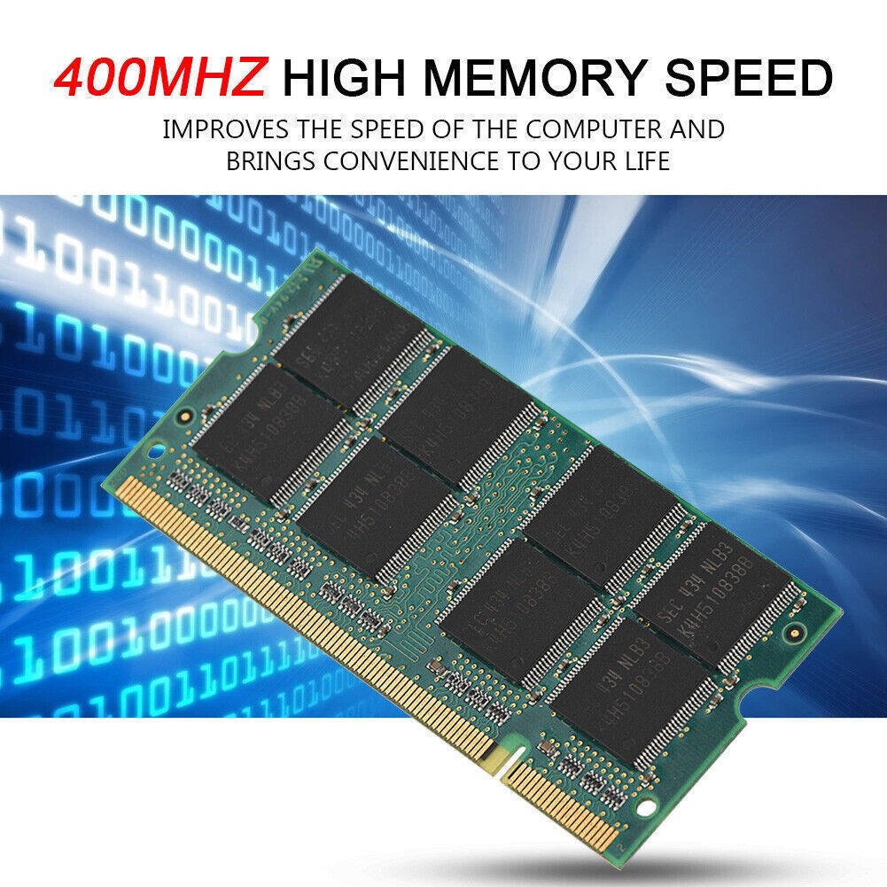 200Pin Mini High Quality DDR1 1GB 400MHz PC3200 Memory Ram Module Board
