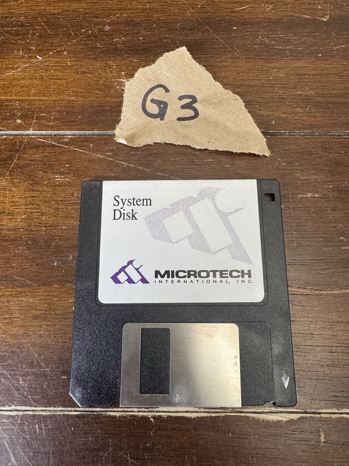 Vintage Microtech International Inc. System Disk 3.5" Floppy Utility Software