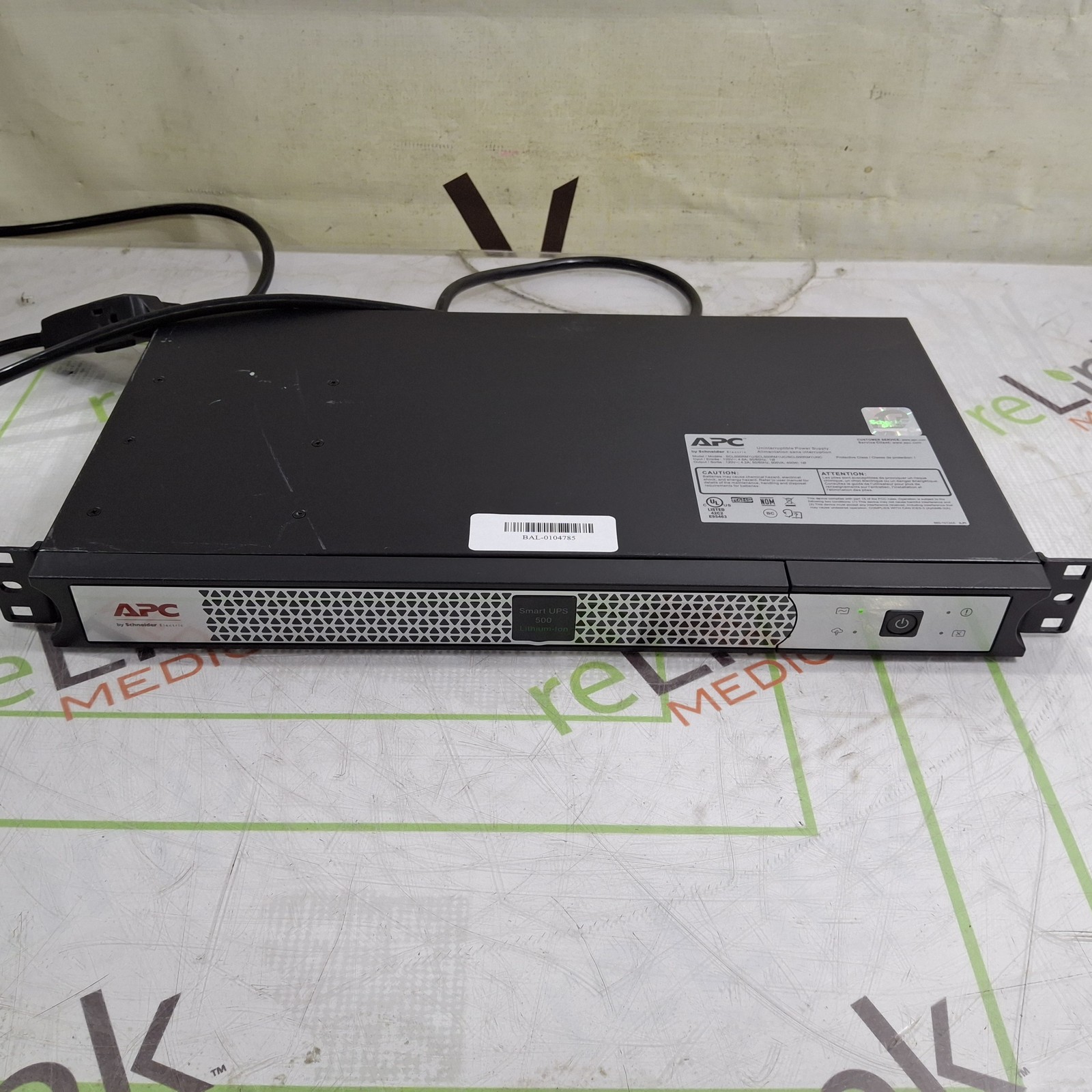 APC SCL500RM1U Smart UPS