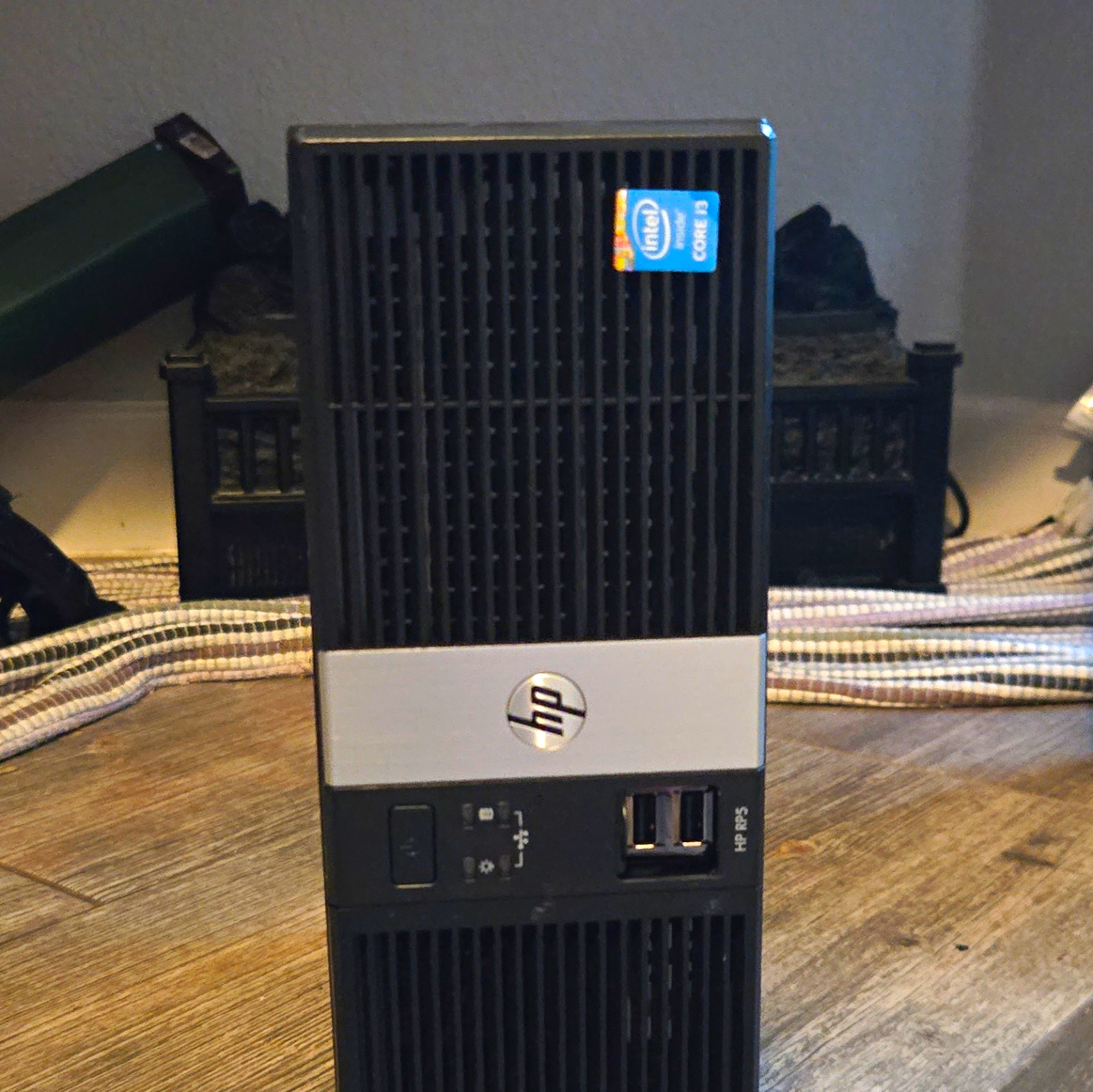 HP RP5 Small Form Factor Desktop Intel Core i5 HDD Optical Drive for Office