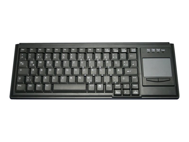 Cherry Industry 4.0 Compact Ultraflat Touchpad Keyboard US AK-4400-GU-B/US