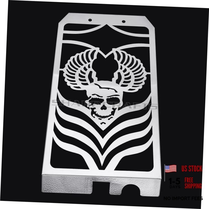 Skull Radiator Cover Shrouds Bezel Grill Grille Guard Protector for Yamaha V
