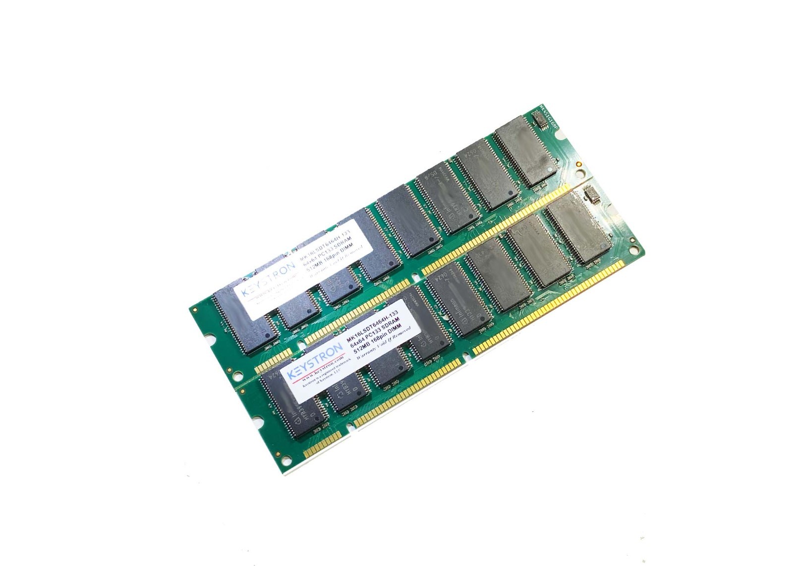 1GB 2X512MB PC133 133MHz 168Pin Desktop SDRAM Memory Ram DIMM NON-Parity Low den