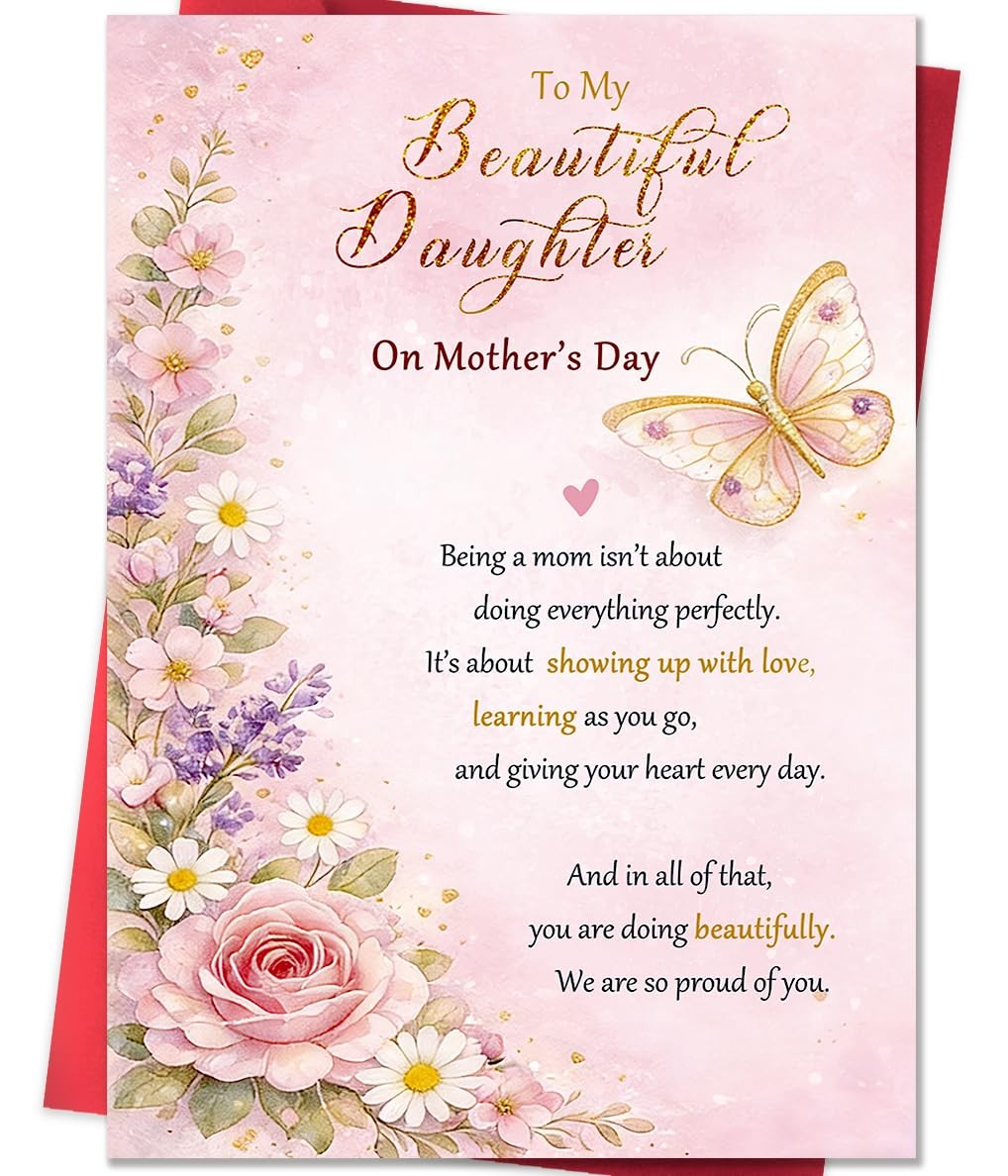Mother s Day Card Gift for Daughter Beixian Mothers